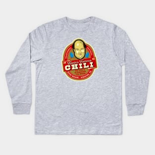 Kevin Malone Chili Label Office Kids Long Sleeve T-Shirt
